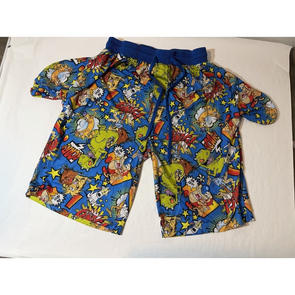 Nickelodeon licensed graphic men's‎ shorts size medium mens